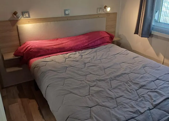 Mobil-home -clim, Tv, Lv- Le Des Rêves 4 étoiles - Mh-a009 Parque de Campismo