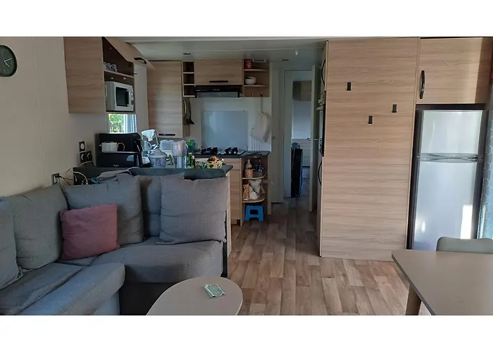 Parque de Campismo Mobil-home -clim, Tv, Lv- Le Des Rêves 4 étoiles - Mh-a009 *